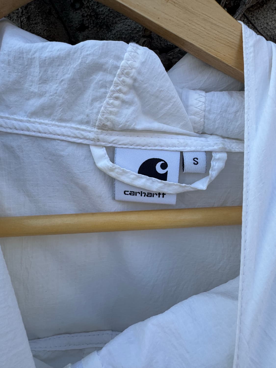 칼하트 윕 아노락 바람막이 화이트 s 상품이미지3