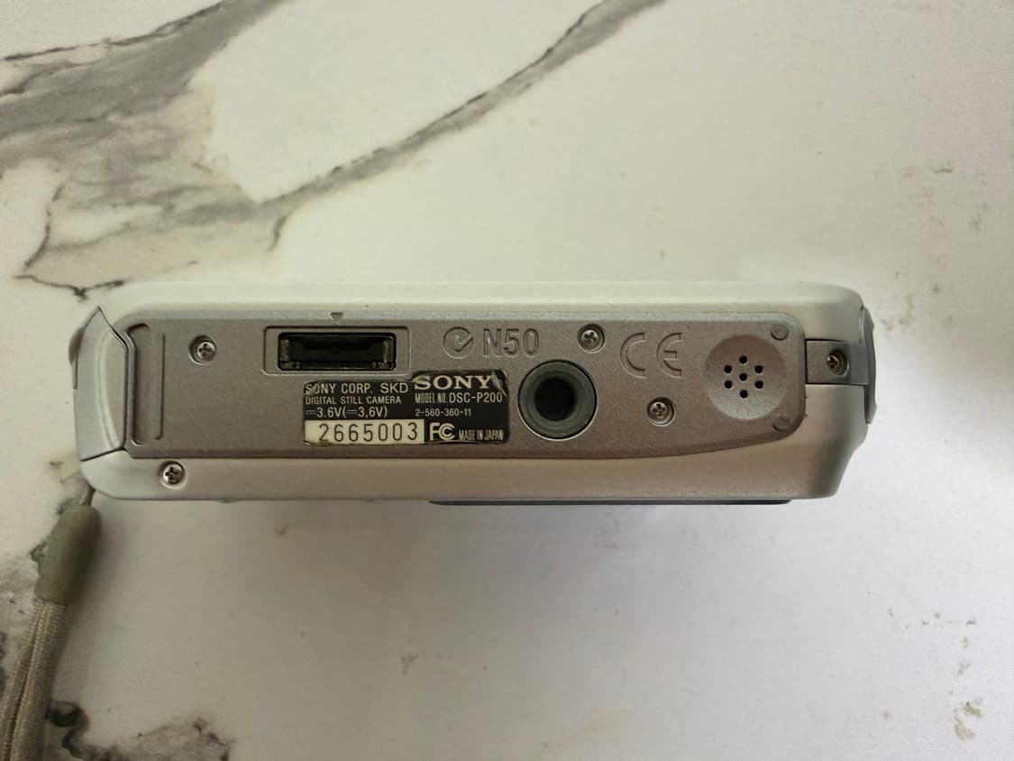 소니 사이버샷 DSC-P200 디지털카메라 상품이미지9