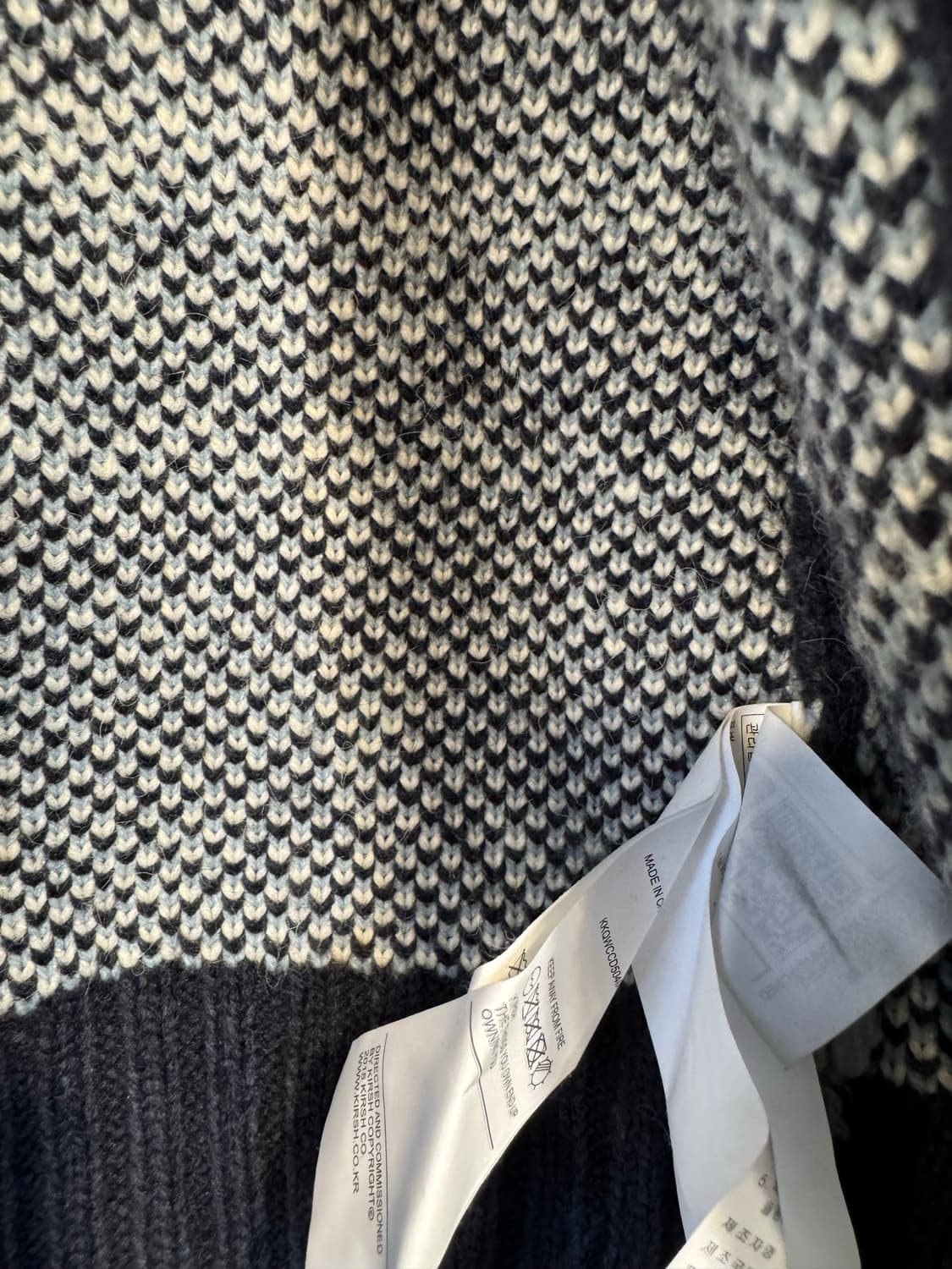 키르시 니트 집업 상품이미지5