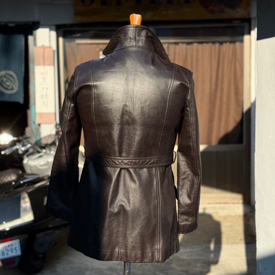 CASFA 카우하이드 벨티드 자켓 55-66 상품이미지10