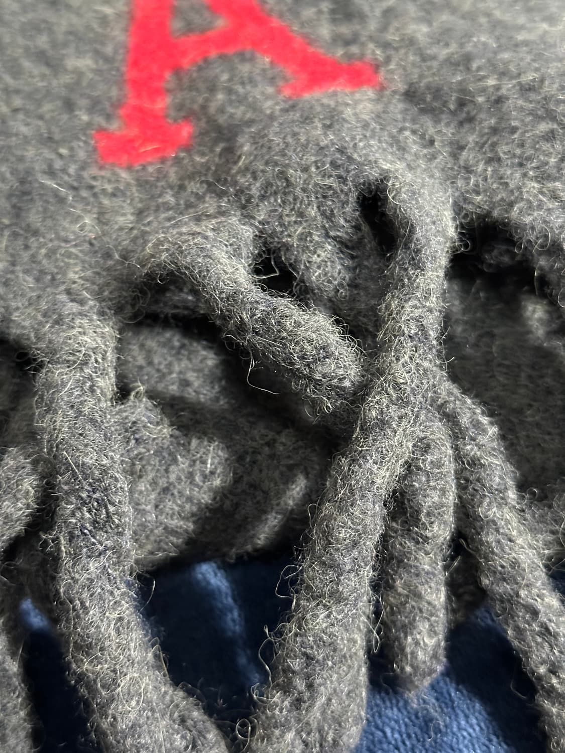 AMI 알파카 울 머플러 상품이미지4