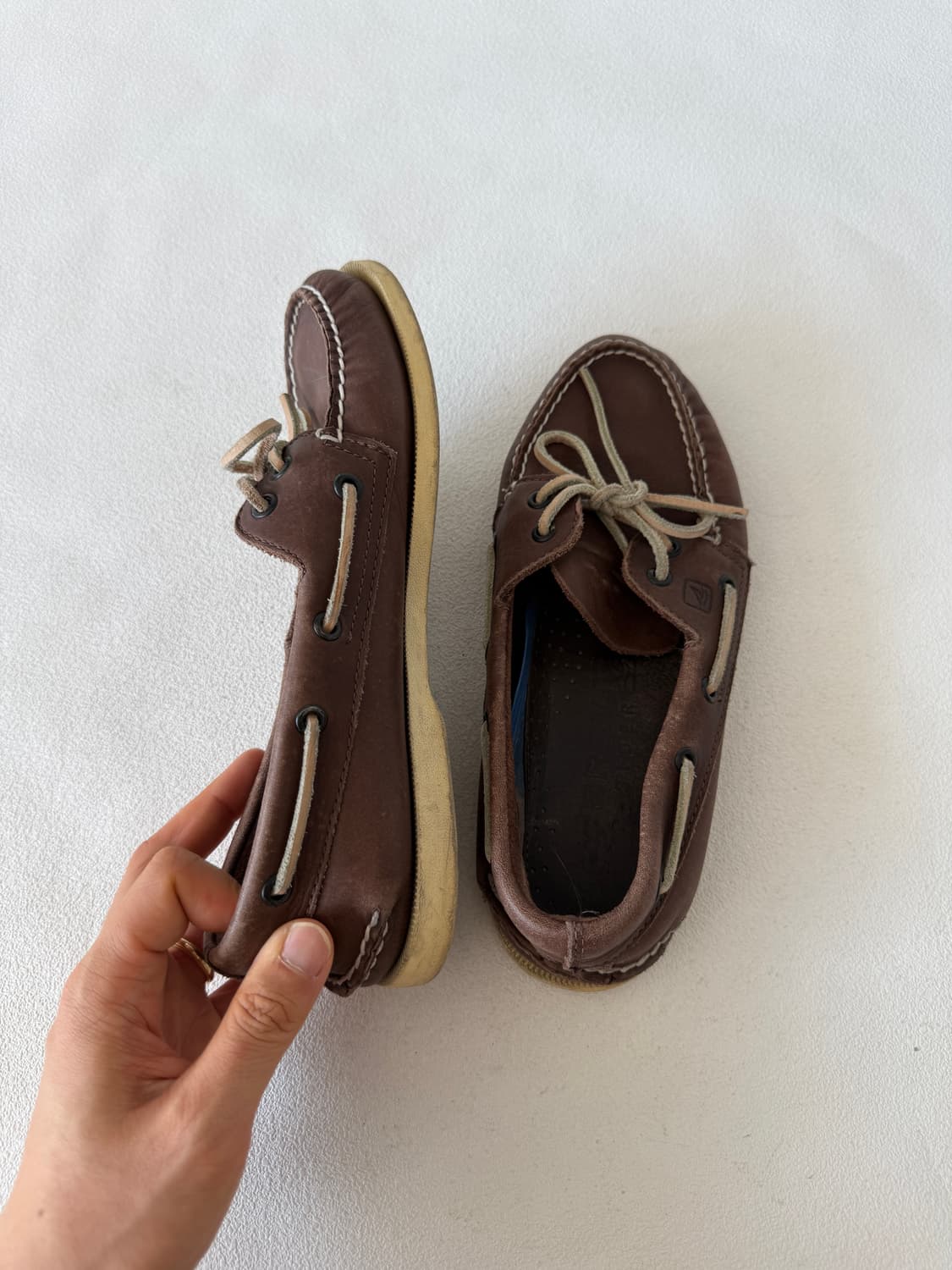 [MEN'S 8M]스페리(SPERRY) 레더 보트슈즈 상품이미지5