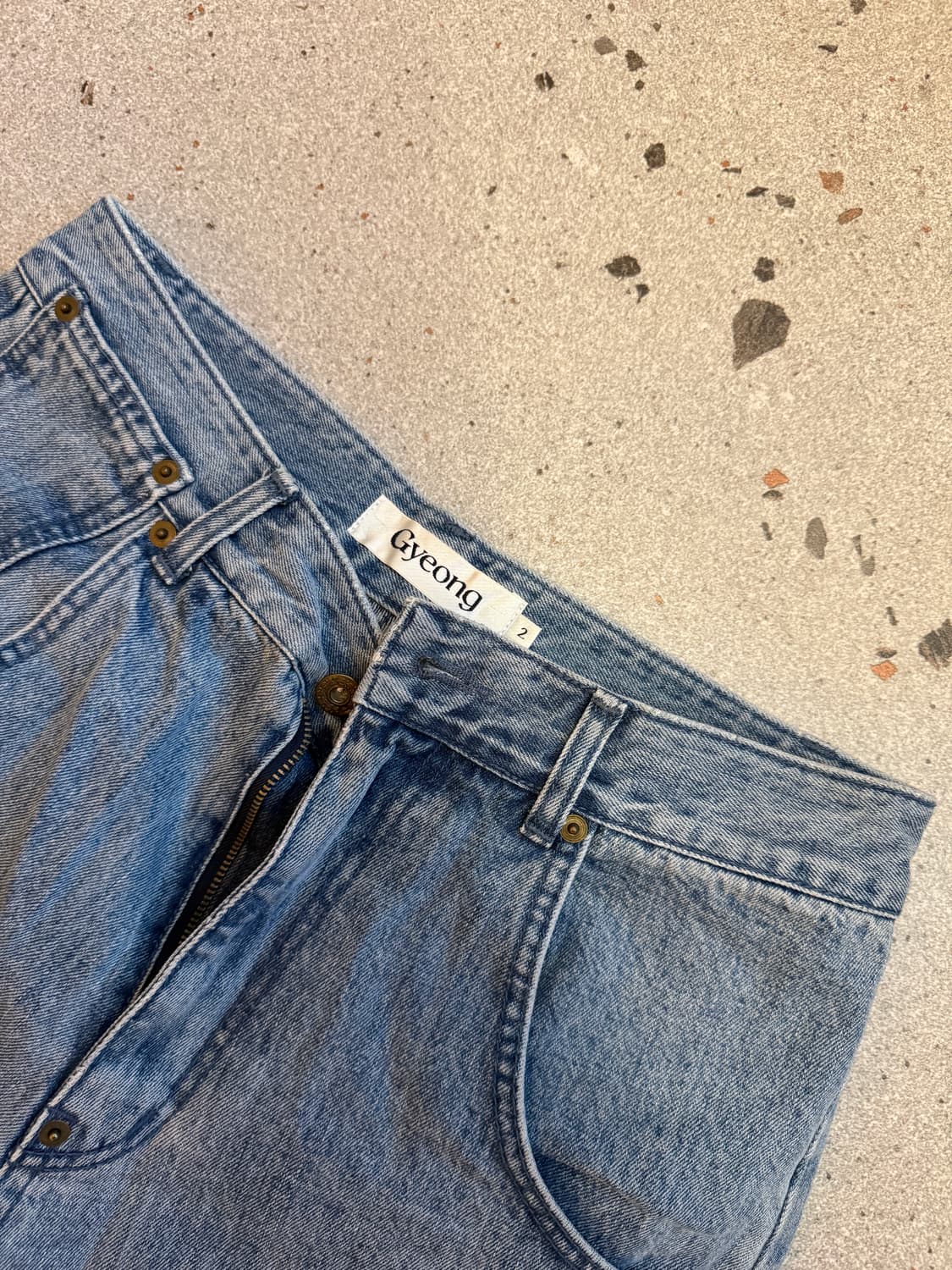 Gyeong 데님 청바지 상품이미지2