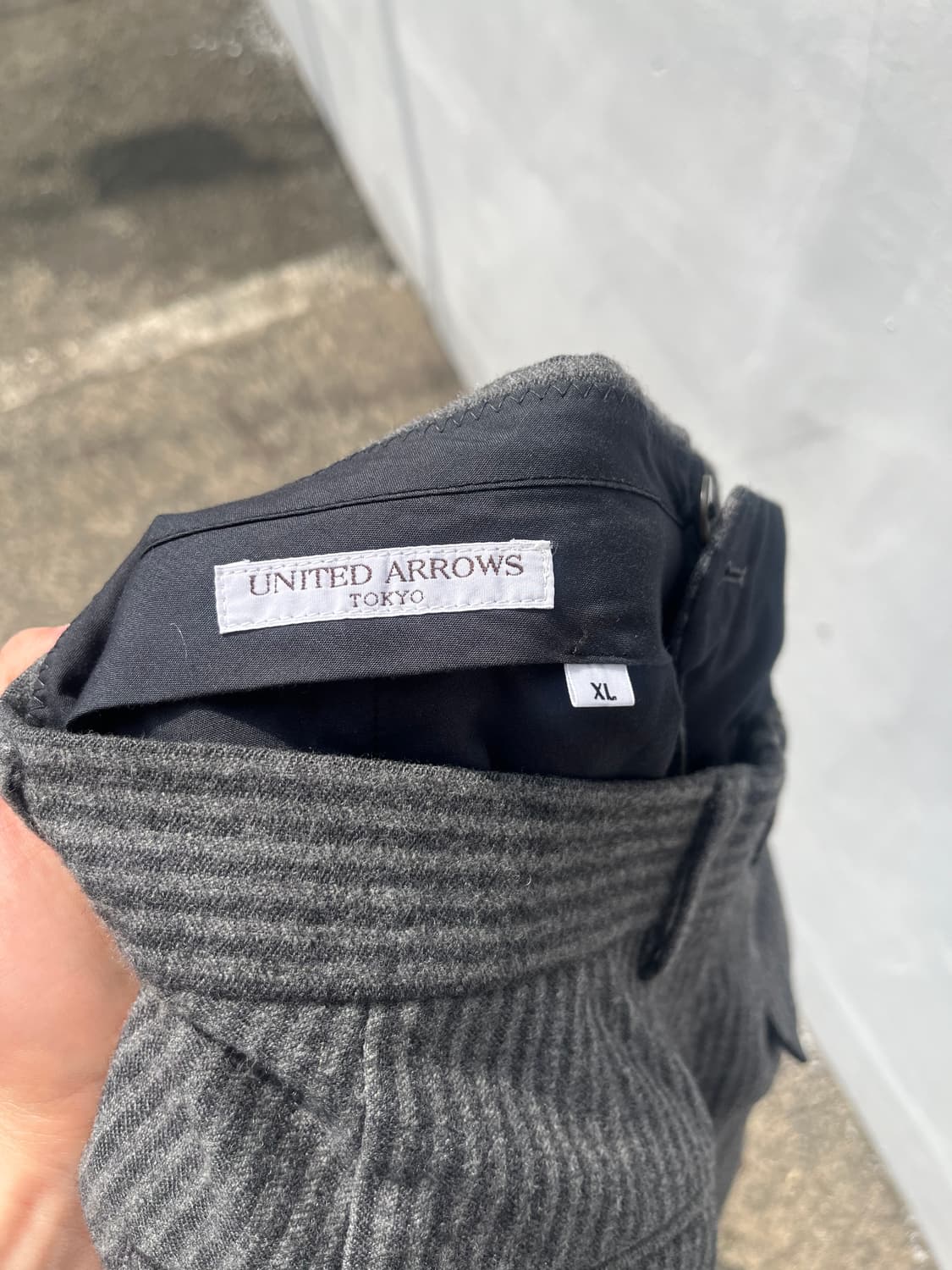 United Arrows 스트라이프 슬랙스  상품이미지5