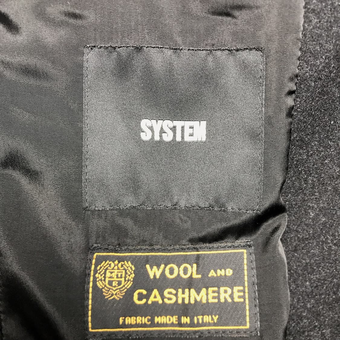 시스템옴므 캐시미어 코트 남성95 상품이미지7