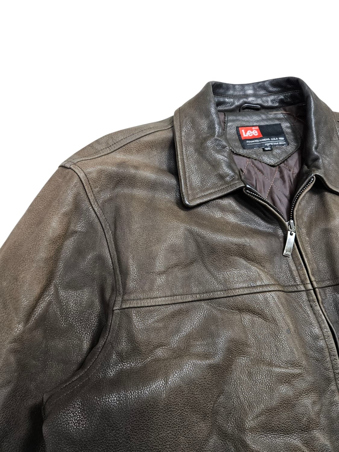 LEE USA 소가죽 싱글 레더 자켓 상품이미지3