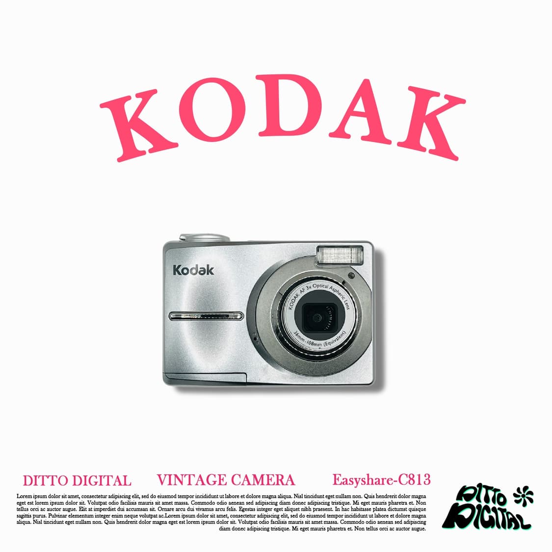 Kodak Easyshare C813(Silver)디카 상품이미지1