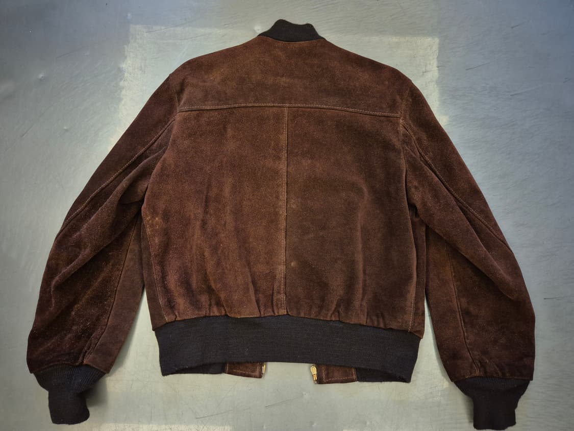 90s SCHOTT 스웨이드 레더 자켓 상품이미지2