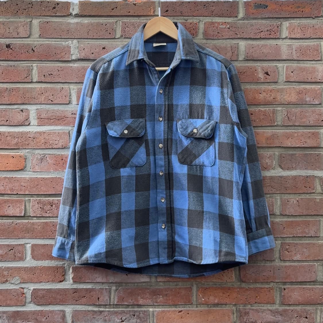 90s USA FIVE BROTHER 플란넬 셔츠 상품이미지3