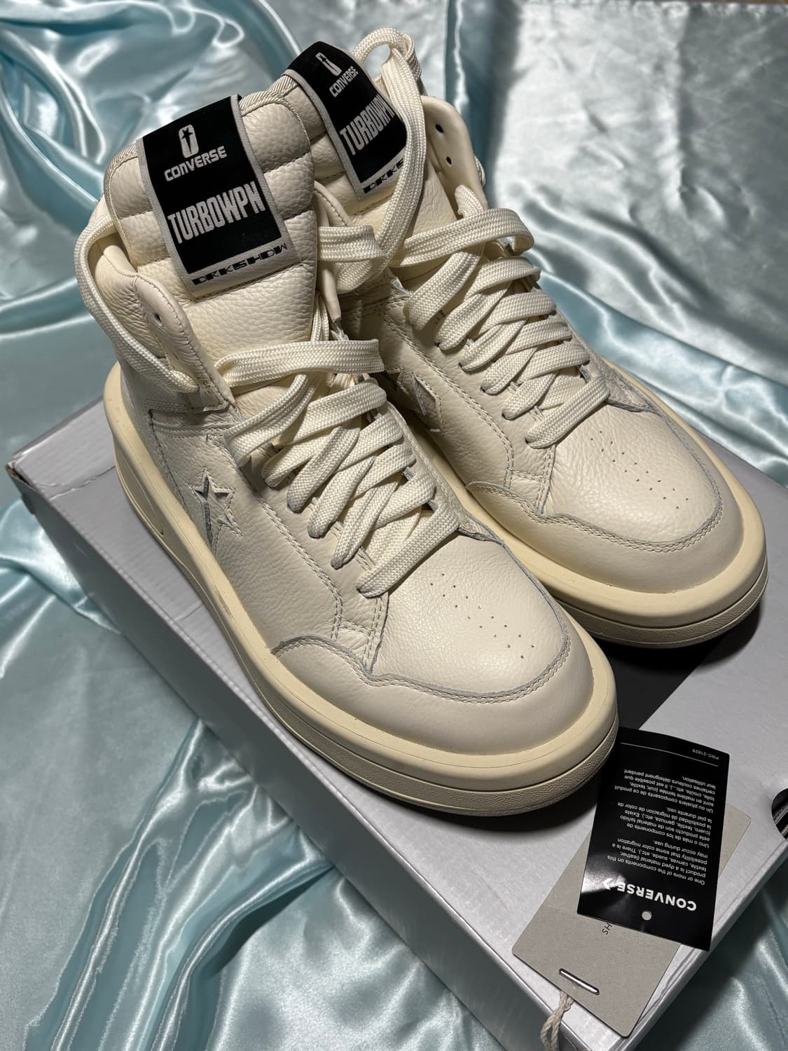 260)릭오웬스 컨버스 터보웨폰 다크쉐도우 에그렛 상품이미지7