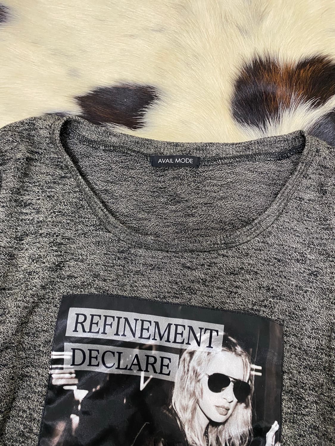 Top: Avail Mode Y2K Print Sleeve 상품이미지3