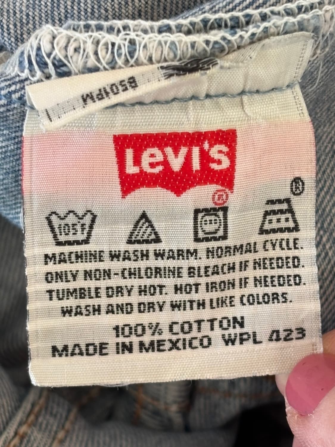 Vintage Levis 501 Denim Pants 상품이미지8