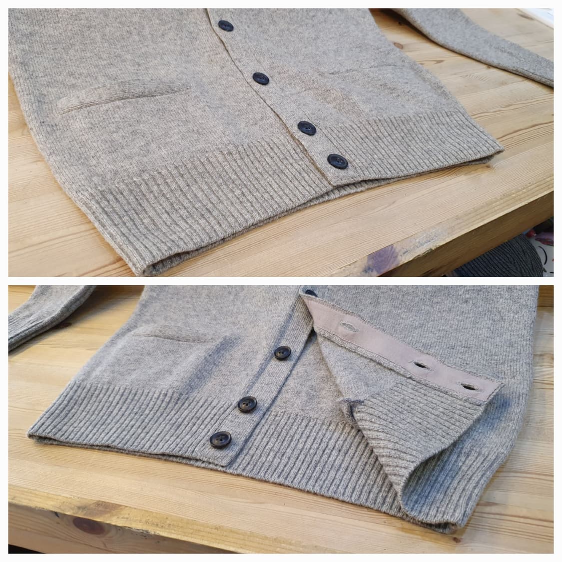 95/66.라코스테 가디건(공용) 상품이미지5