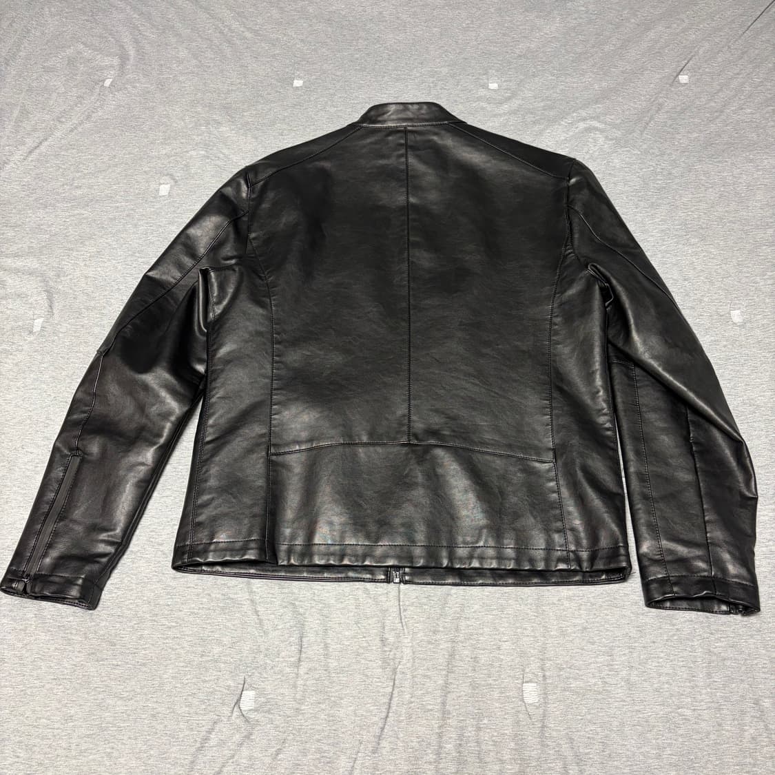 [L] 자라 차이나카라 레더 자켓 상품이미지2