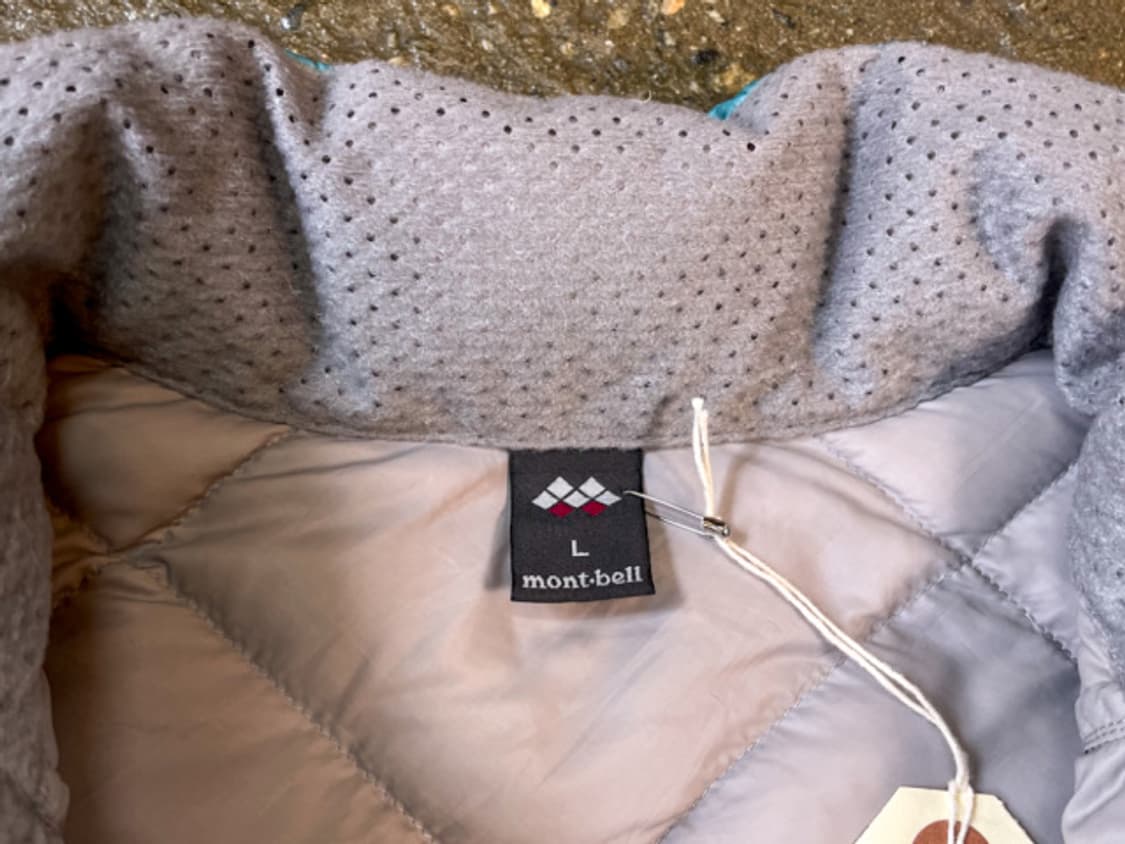 몽벨 재팬 다이아몬드 퀼팅 구스다운 패딩 상품이미지3