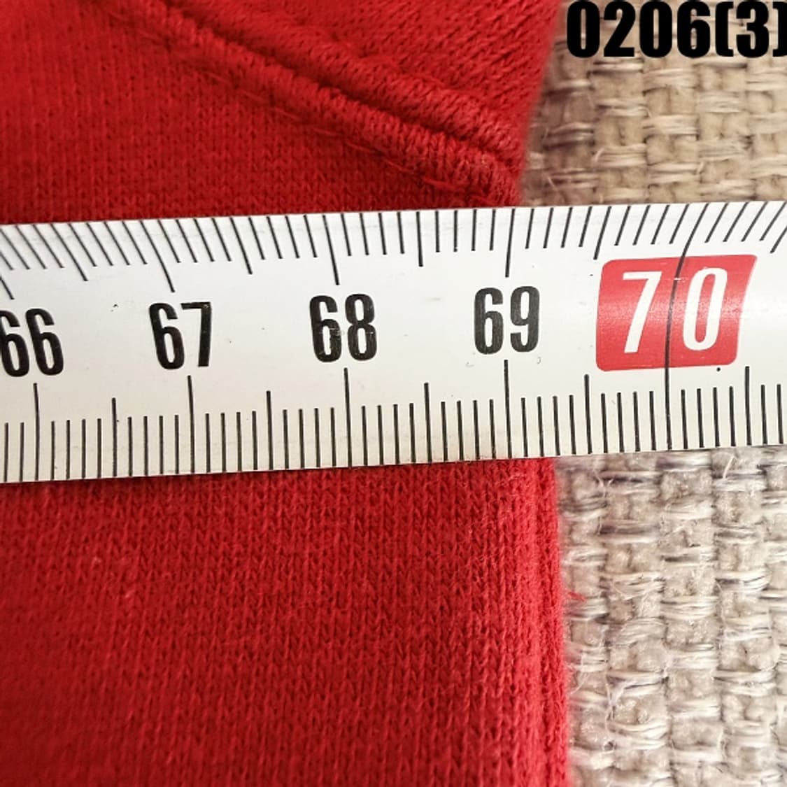 [XXL] 게스 JEANS 2000 레드 맨투맨 티셔츠 0206 상품이미지5