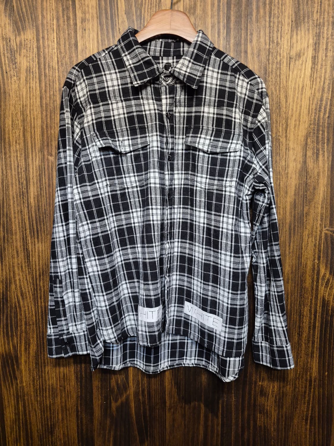 OFF WHITE CHECK SHIRT  상품이미지2
