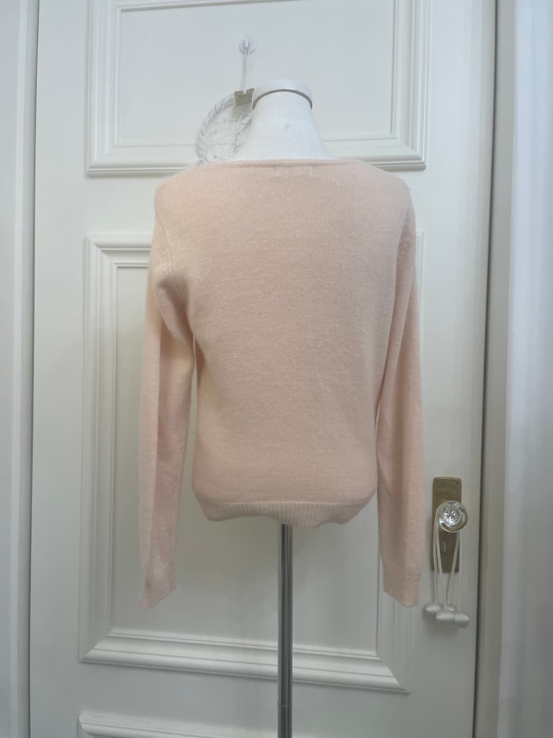 sheer coral soft basic cardigan(size-M) 상품이미지3