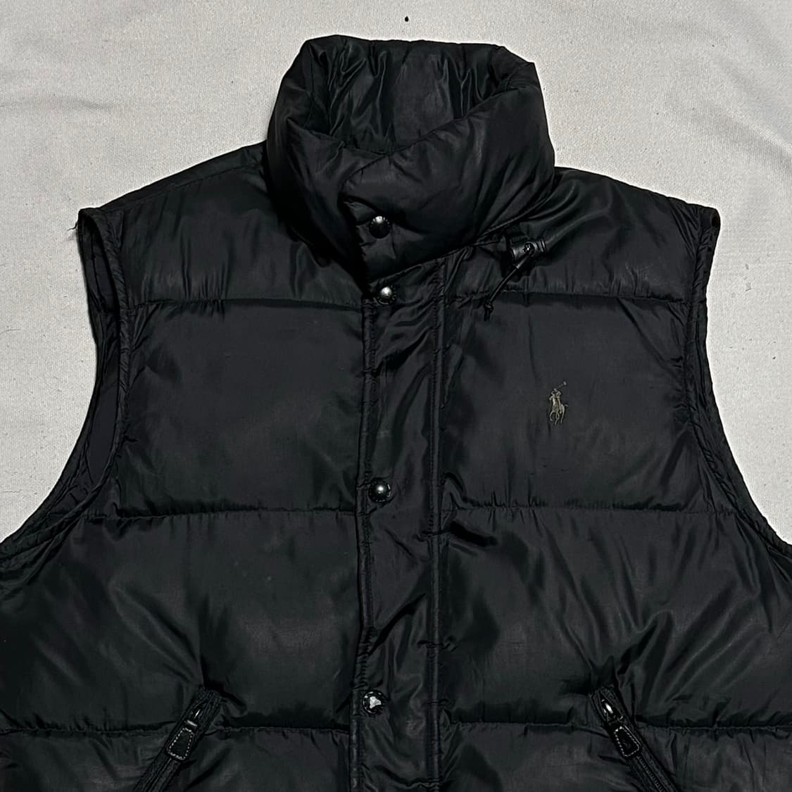 S 폴로랄프로렌 블랙 다운 패딩 베스트 상품이미지1