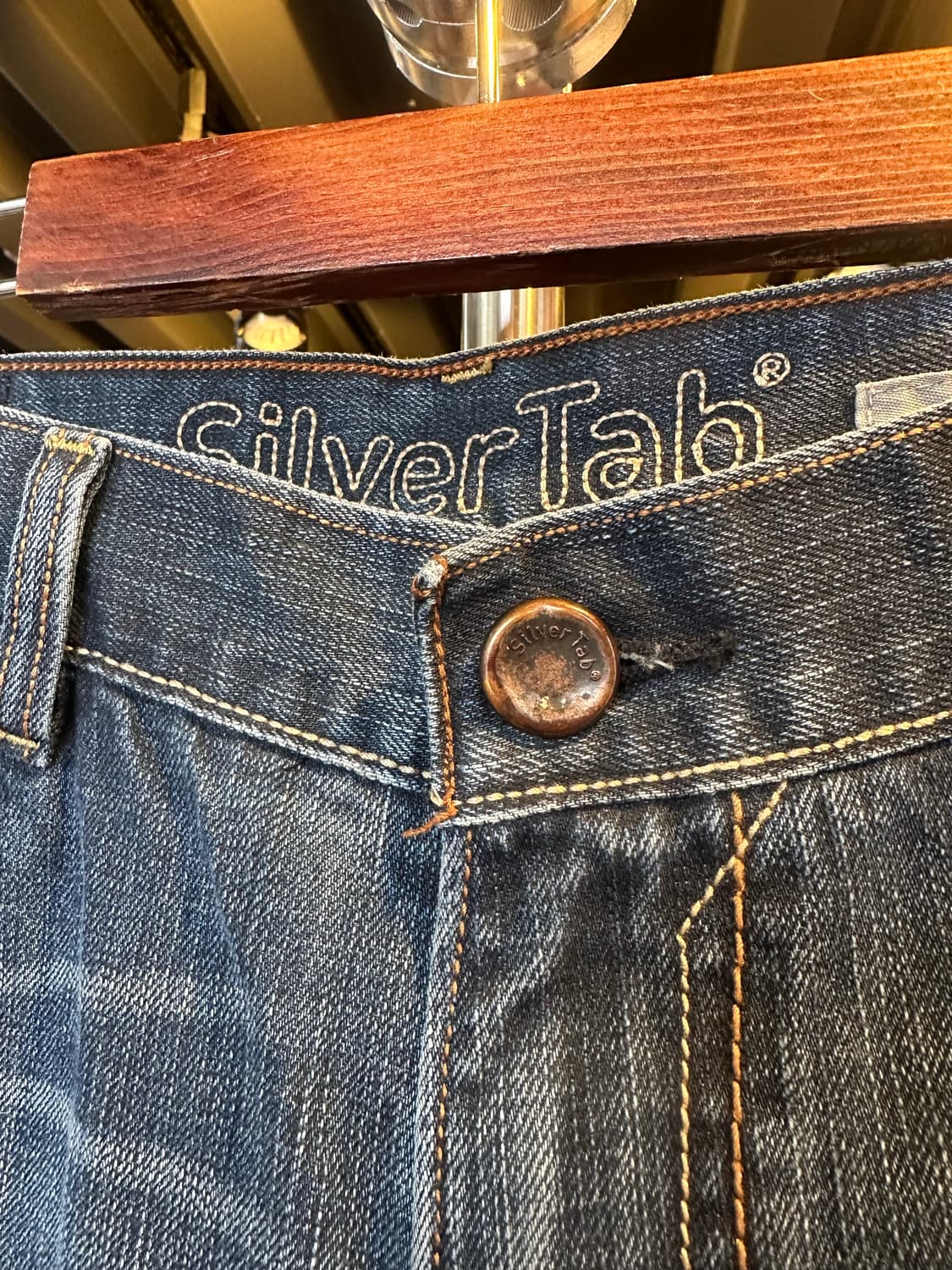 리바이스 실버탭 부츠컷 데님 팬츠 33x34 상품이미지5