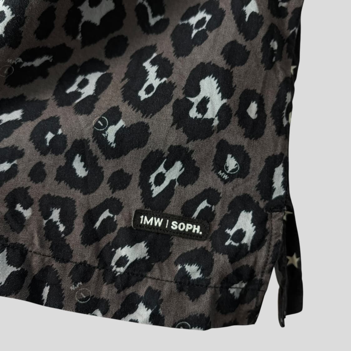 (L)GU 지유 1MW by SOPH 소프넷 믹스드 레오파드 하프셔츠 상품이미지8
