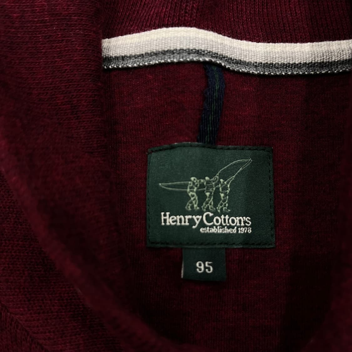 95 헨리코튼 코튼 니트 상품이미지4