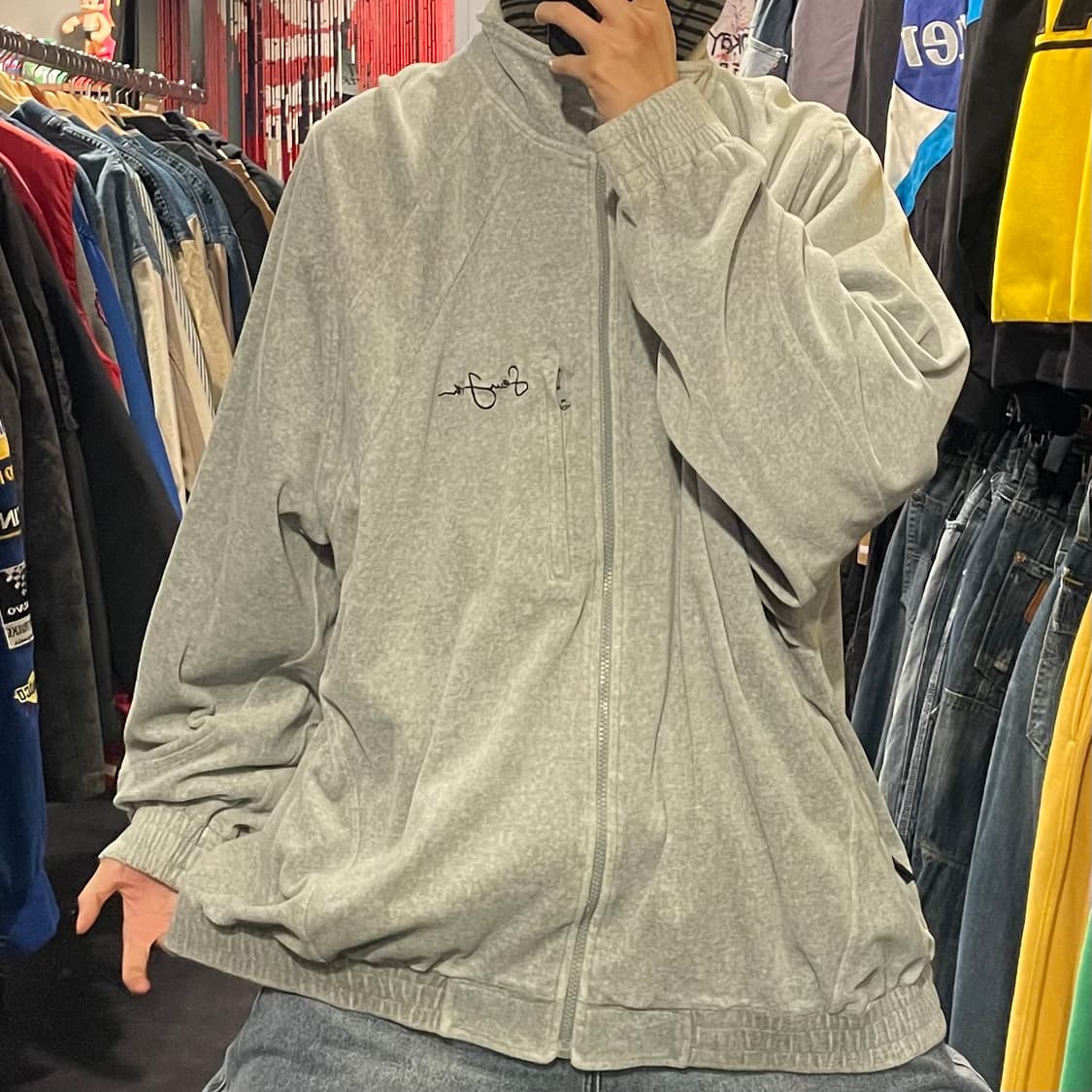 [IM] 션존 그레이 벨벳 상품이미지3