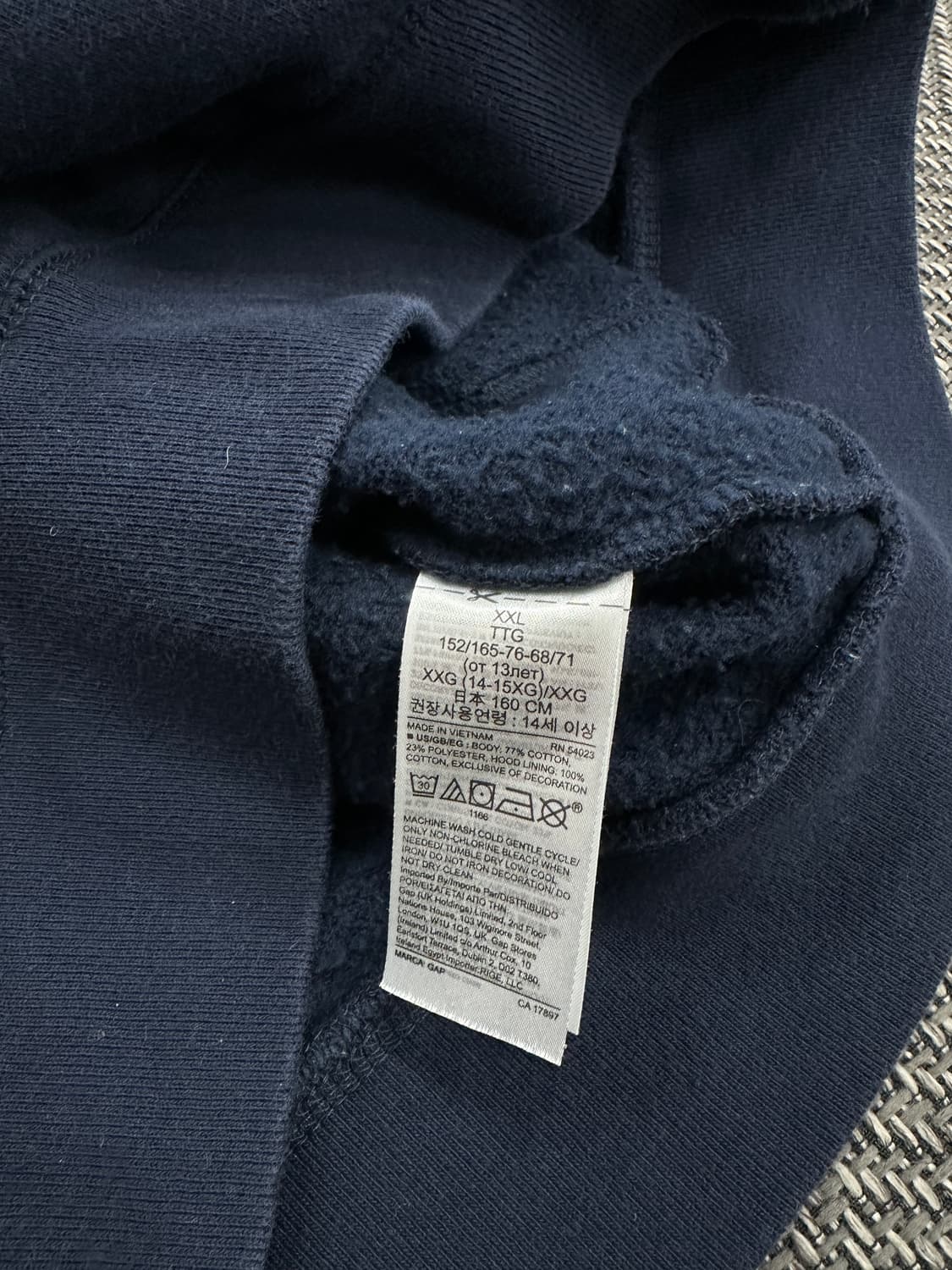 GAP 후드 집업 상품이미지4