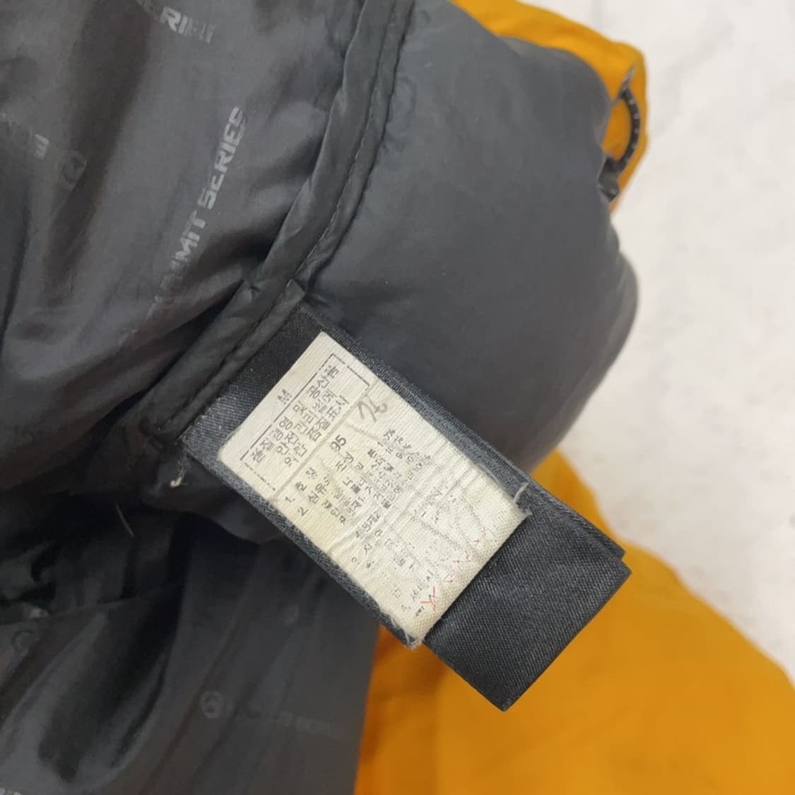 [95] 노스페이스 히말라야 대장 옐로우 패딩 상품이미지10