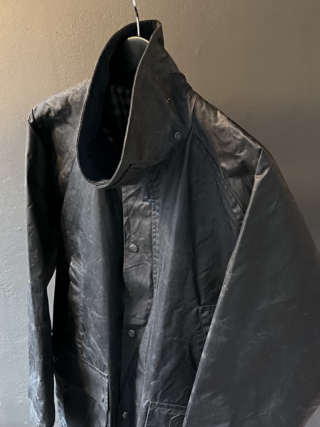 버버리 왁싱자켓 Burberry waxed jacket 상품이미지4