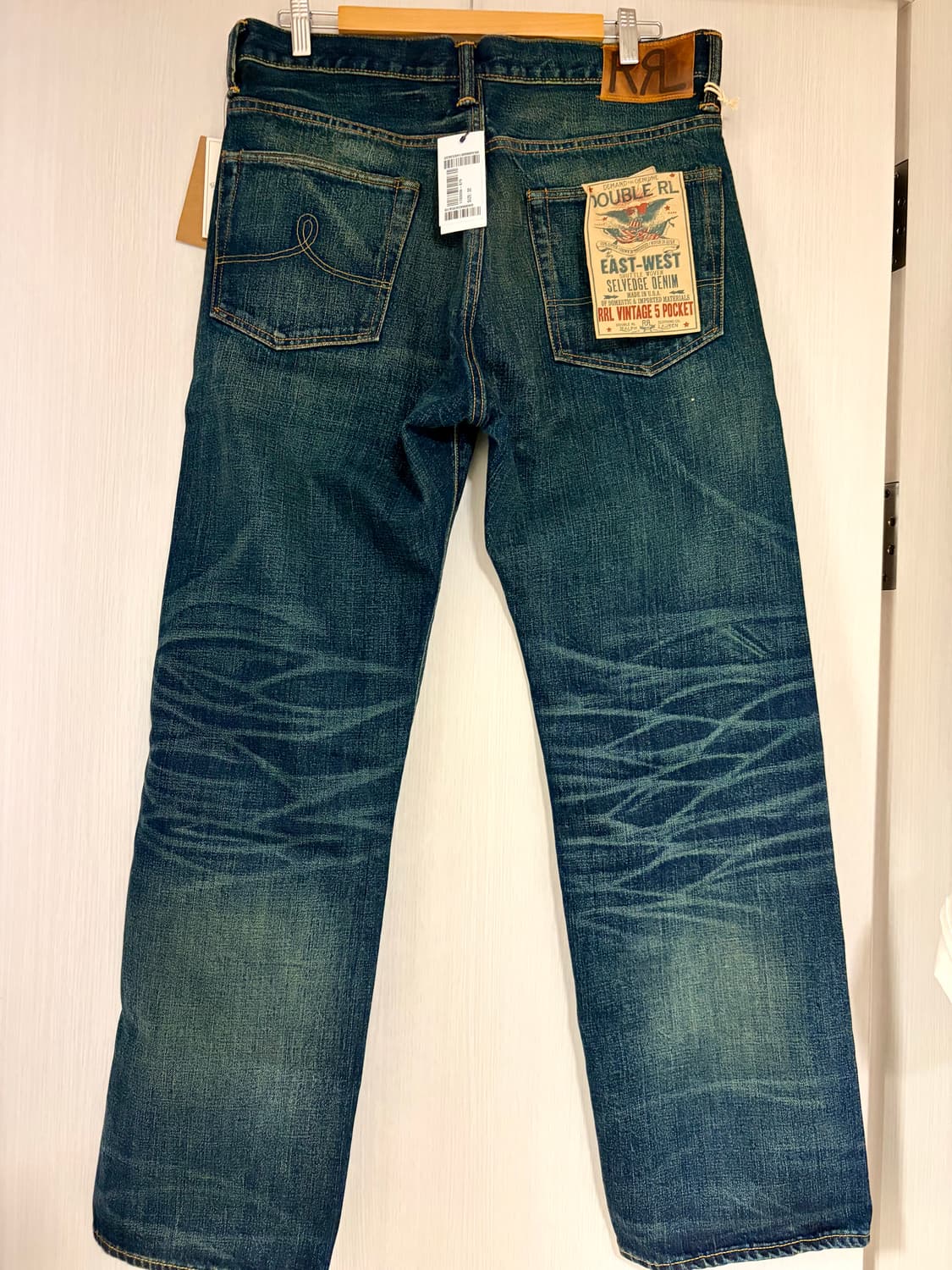 RRL 더블알엘 빈티지 파이브포켓핏 기빈스 진 32x32 상품이미지2