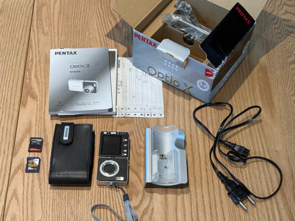 펜탁스 옵티오X (pentax optio x) 상품이미지6