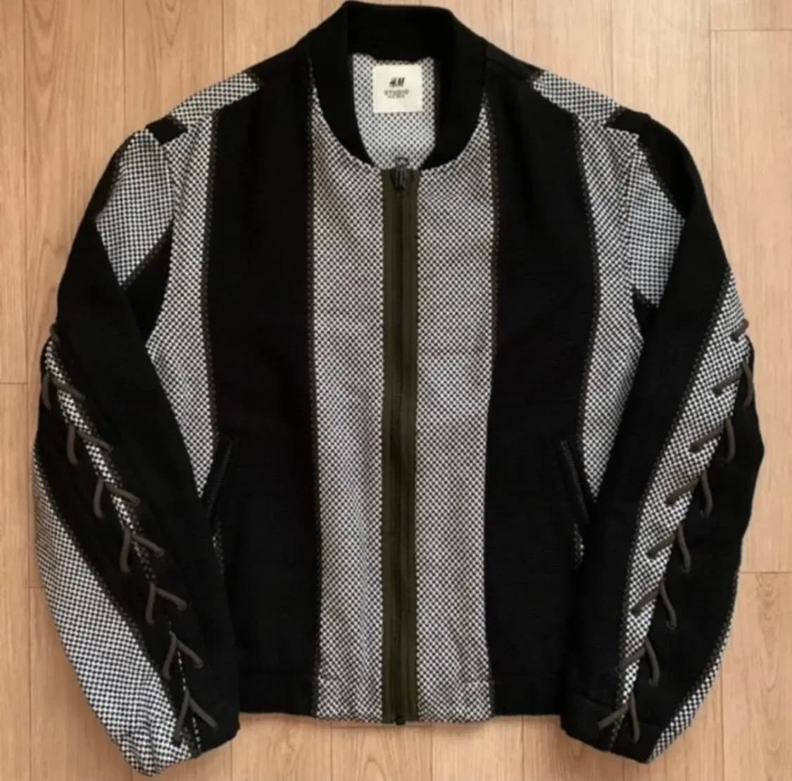 [H&M] 스튜디오 컬렉션 사이드 슬리브 로프 자켓 상품이미지1