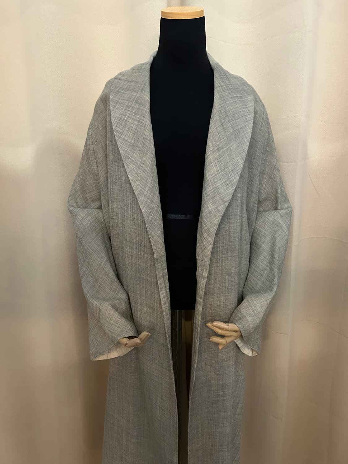 꼼데가르송 Comme Des Garcons 오트밀 오픈 코트 상품이미지2