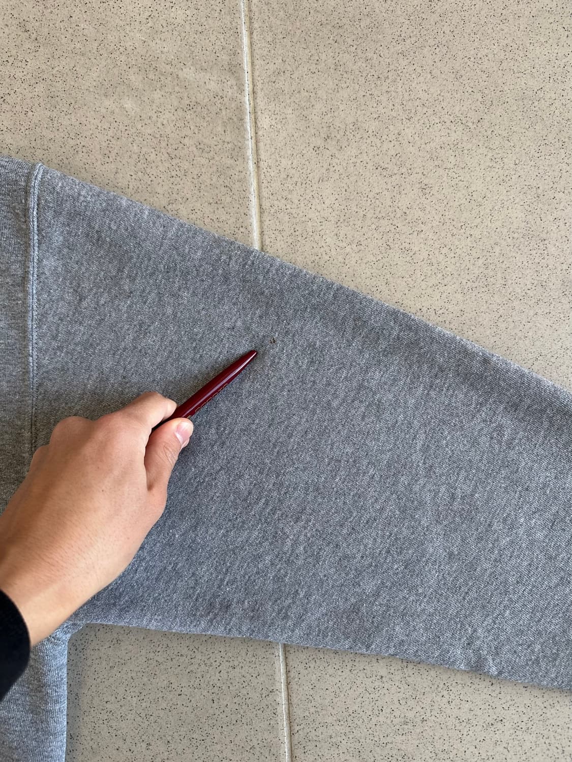 90s 빈티지 러셀 후드 그레이 XL 상품이미지6