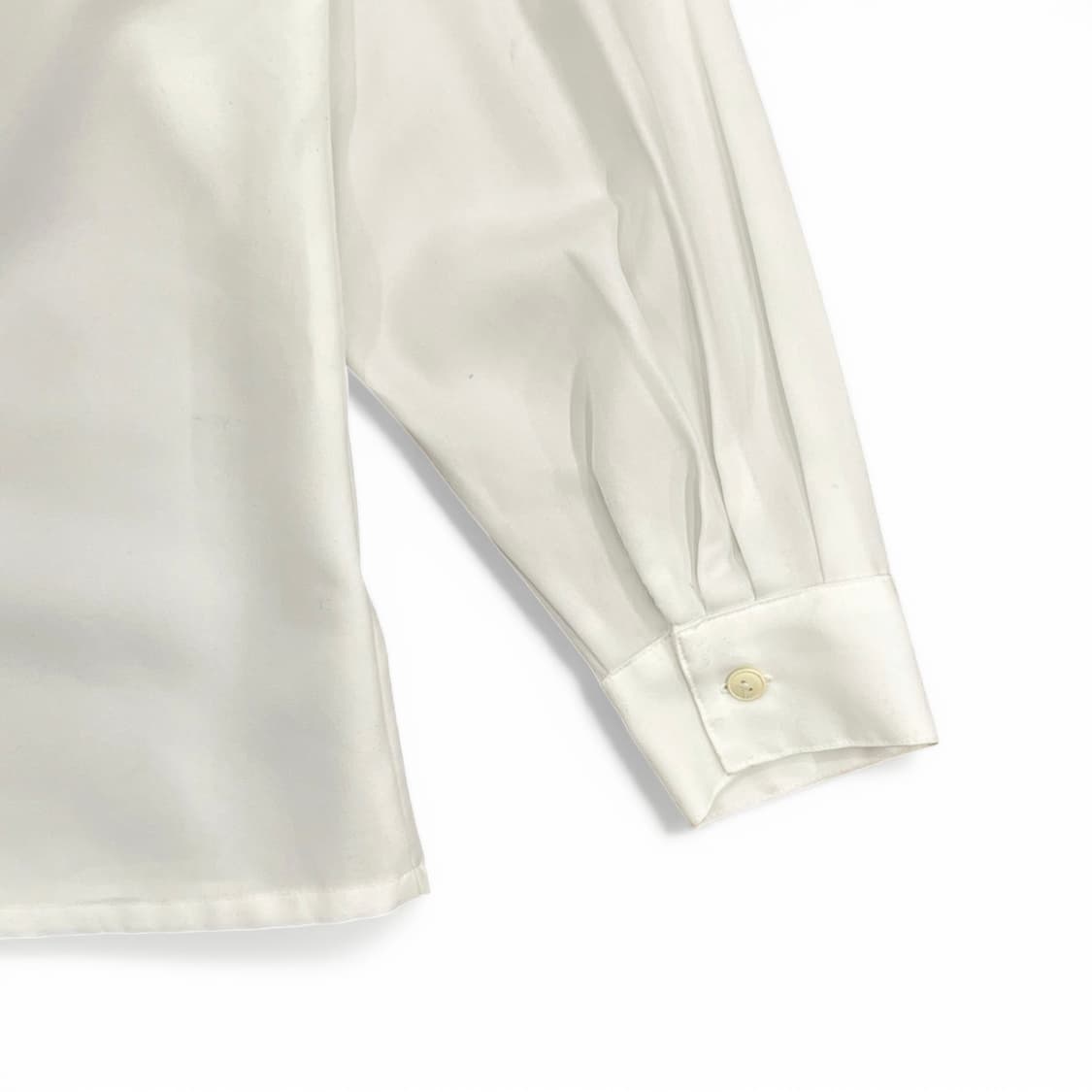 White Basic Onion Shirt 상품이미지6