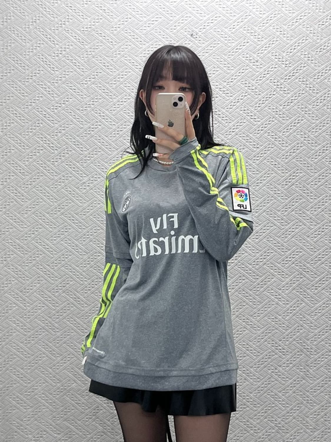 아디다스 15 - 16 레알 마드리드 어웨이 유니폼 롱슬리브 C11040 상품이미지1