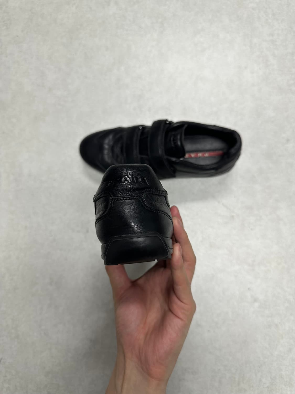 프라다 스포츠 레더 벨크로 상품이미지9