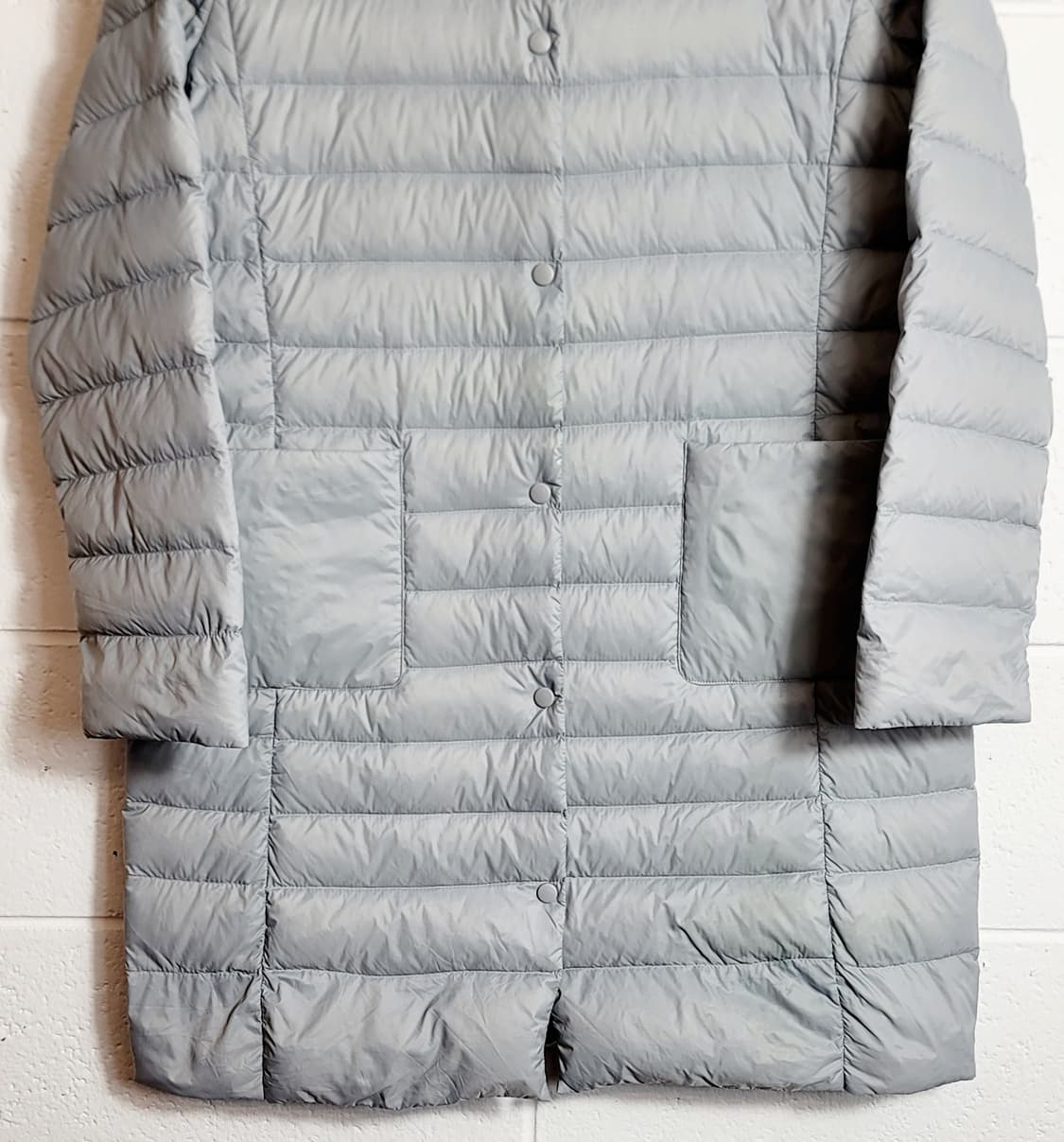 멜본(MELBON.여성용) 구스다운(거위털) 경량롱패딩 판매 상품이미지4