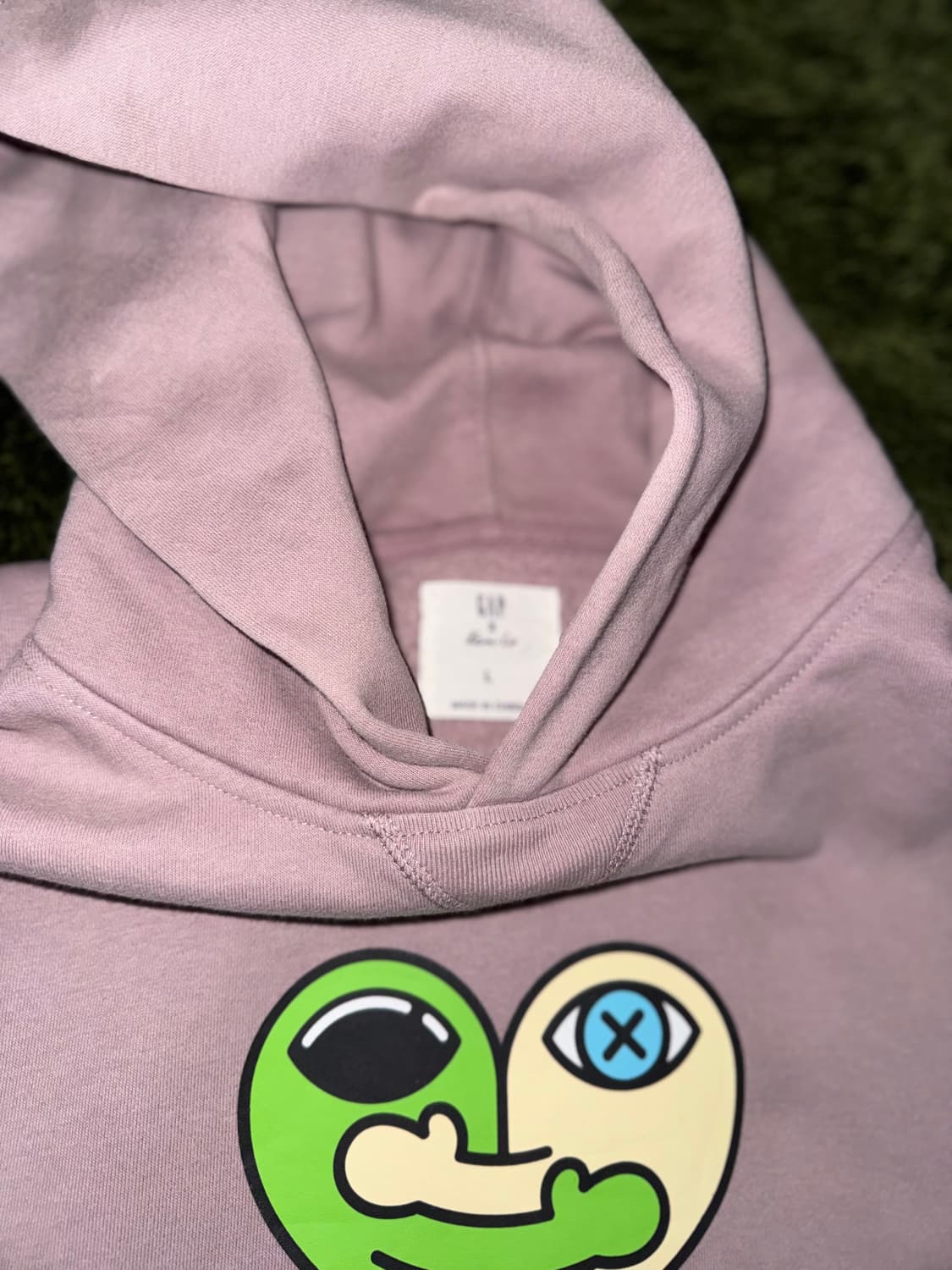 [L] GAP X KEN LO 갭 켄로 콜라보 허그 그래픽 후디 상품이미지3