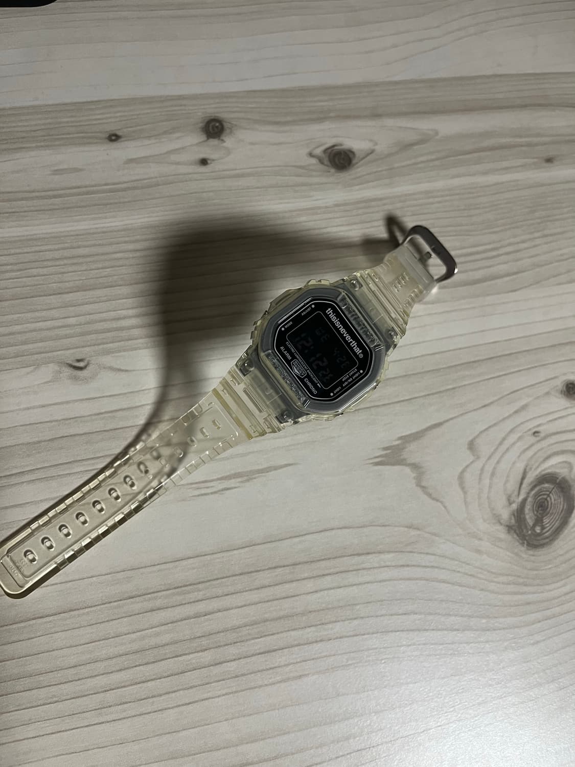 카시오 지샥 디스이즈네버댓 시계 주우재 상품이미지4