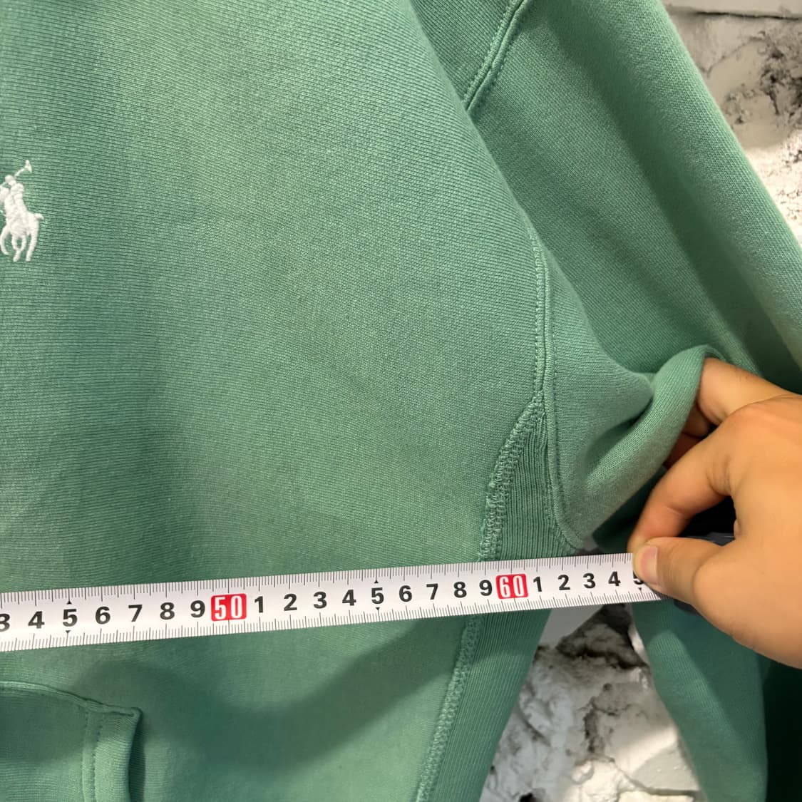 폴로 화이트포니 희귀색상 후드집업 상품이미지5