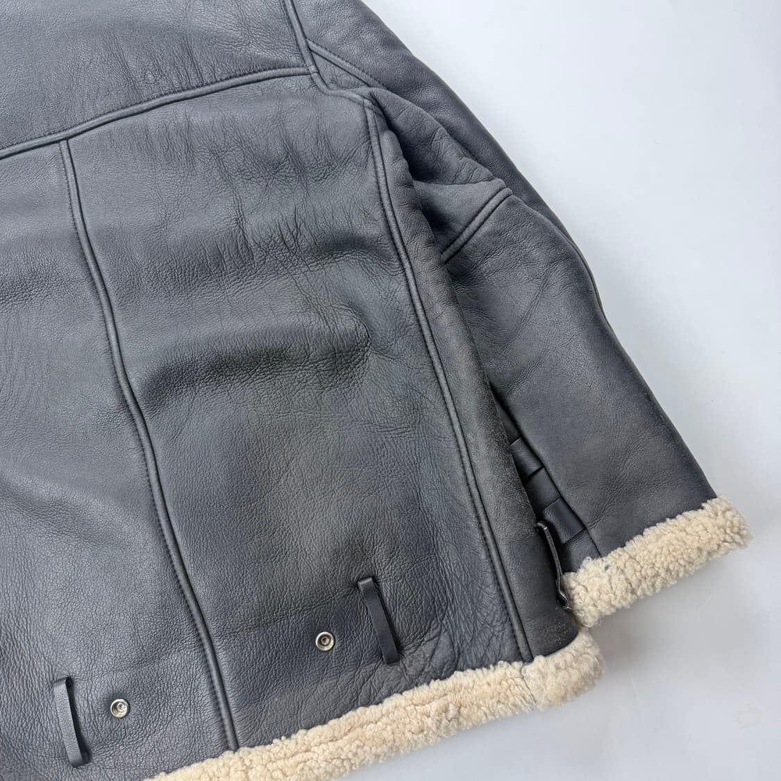 B-3 type 스페인 양가죽 무스탕 상품이미지10