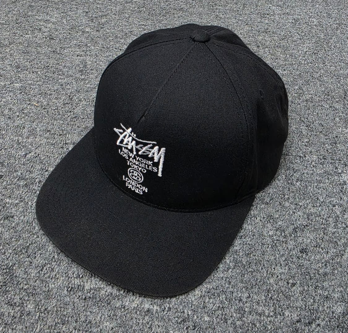스투시 월드투어 스냅백 모자 상품이미지1