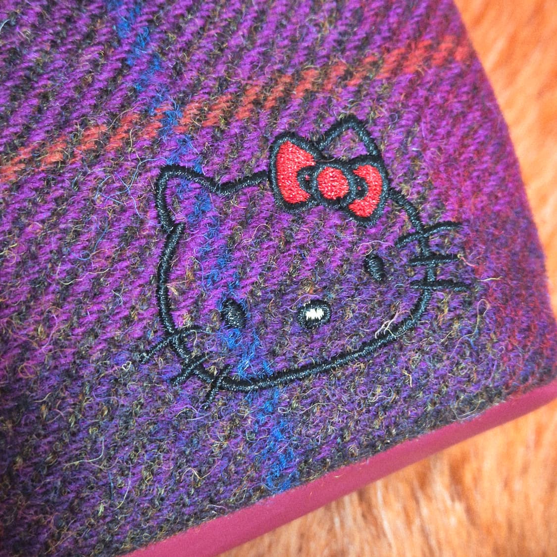 HELLO KITTY x 해리스 트위드 헬로키티 2way 가방 새상품 상품이미지3