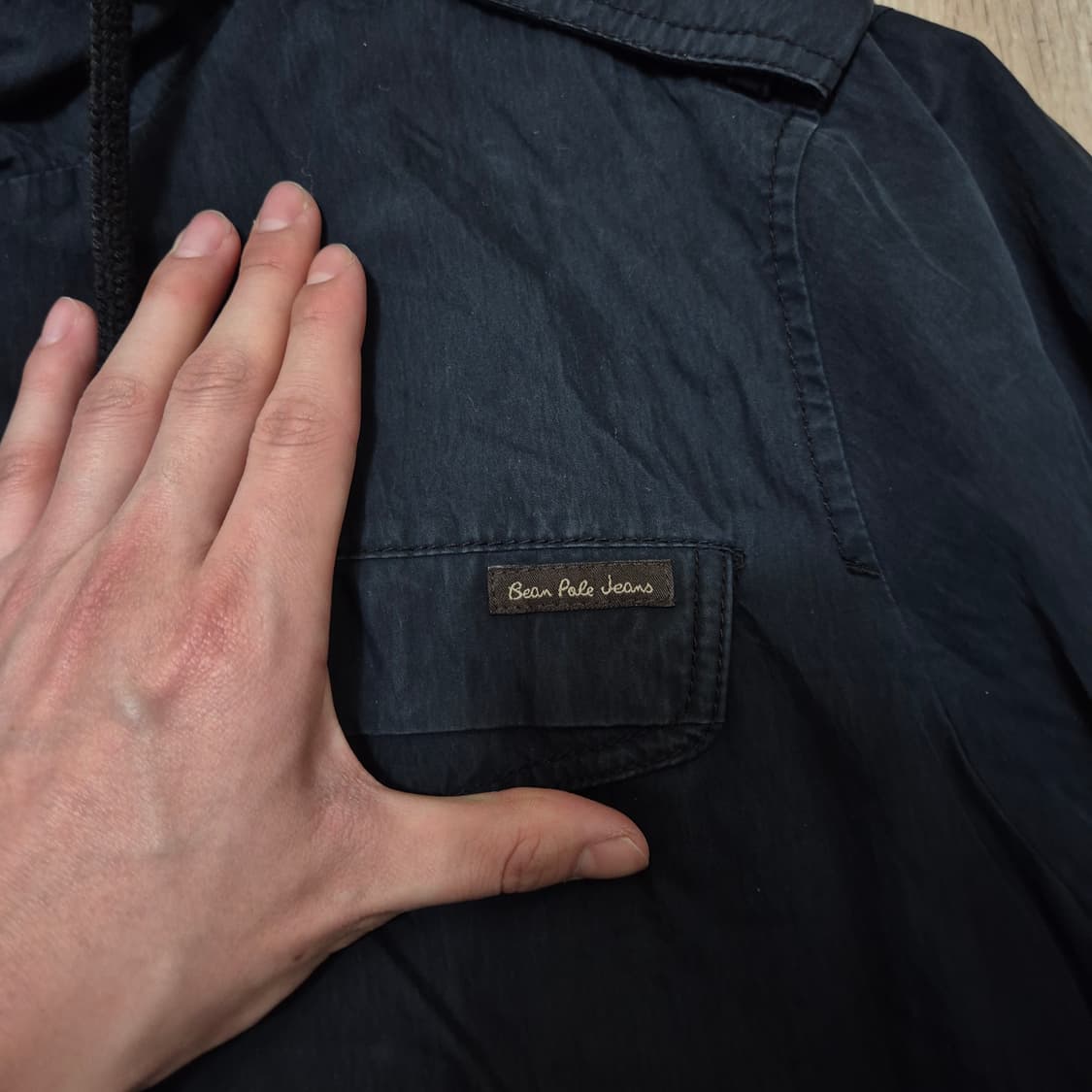 빈폴 진스 남성 멀티포켓 후드 M65 야상 자켓 XL(105) 상품이미지5