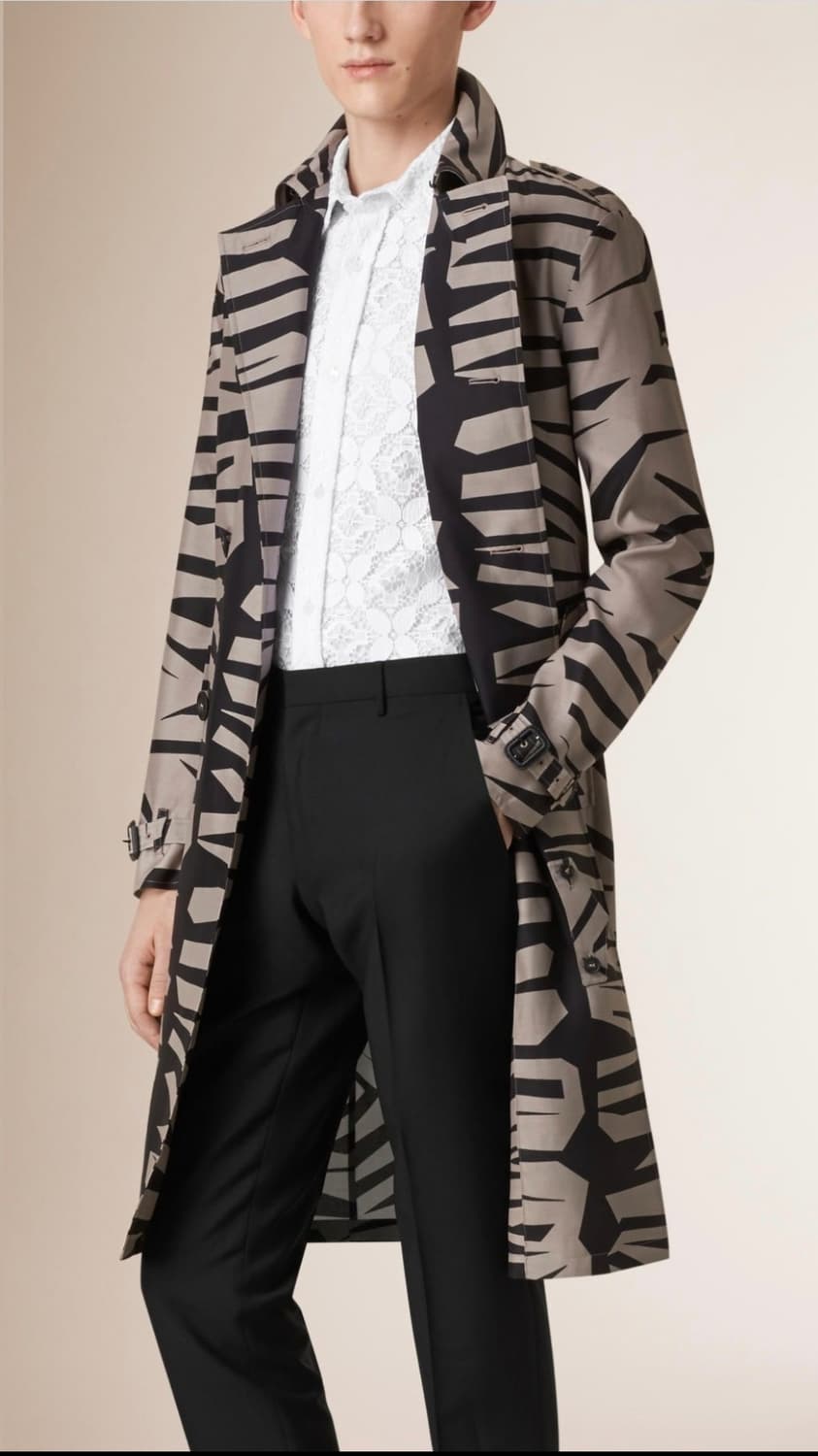 버버리프로섬 / 지브라 트렌치코트 / 50 상품이미지1