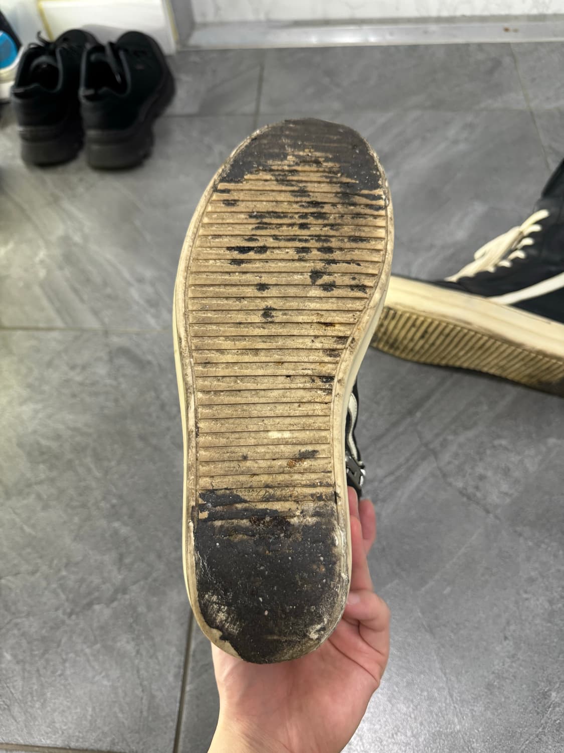 릭오웬스 지오바스켓 41사이즈 상품이미지4