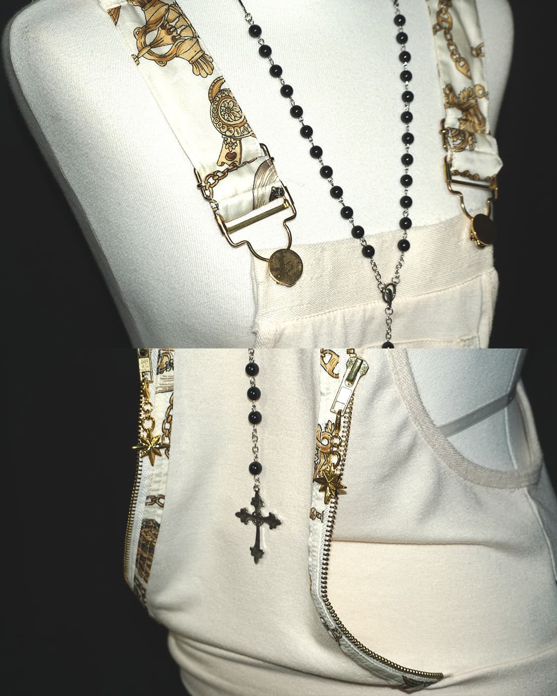 (d.i.a) gold chain punk hood  상품이미지4