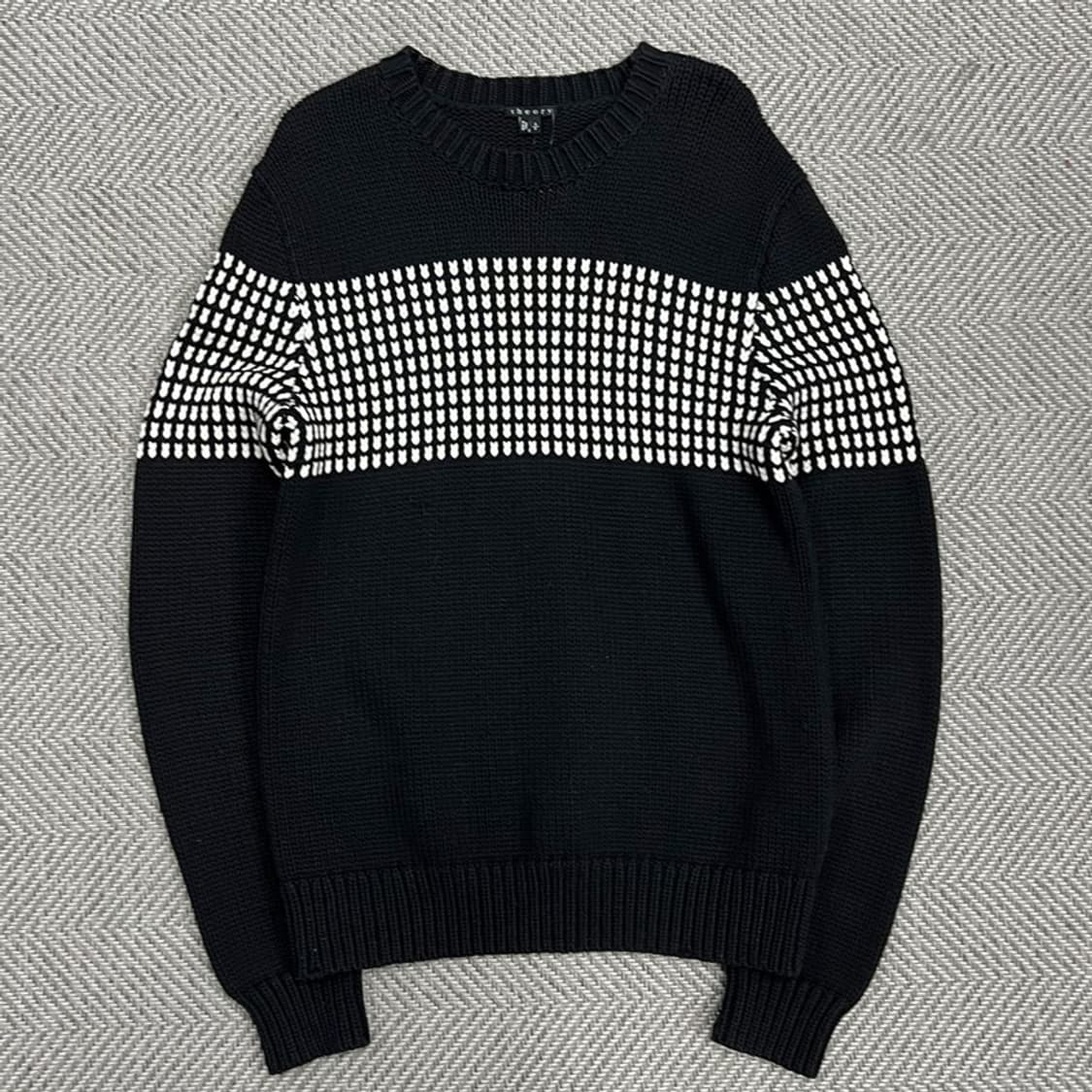 띠어리 패턴 스웨터 v0881 상품이미지1